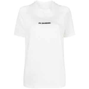 질샌더   반팔 티셔츠 SS25 J40GC0118J20103102 5505406 White