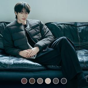 [지오다노/본사] 075916 경량 퀼팅 라운드넥 자켓