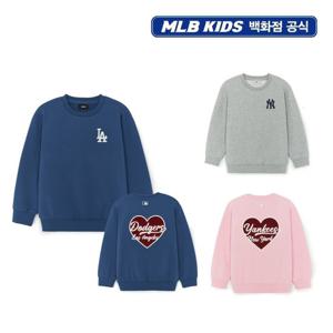 [MLB KIDS]스트릿 하트 아트웍 기모 맨투맨(7AMTH0356)