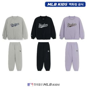 [MLB키즈US] (7AS2B0556) 스트릿 베이직 우븐 맨투맨세트 아동맨투맨세트 키즈맨투맨세트