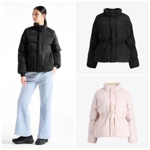 [휠라] FILA 25년 여성용 코듀로이 패턴 프린티드 다운자켓 FS254DJ02F001 2종
