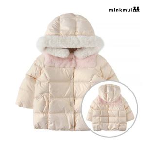 [밍크뮤]PK 샤이닝여아다운점퍼 35C1411409 35C14-114-09 출산백일돌선물