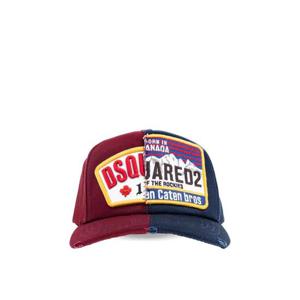 디스퀘어드2 패치워크 캡 모자 BCW095605C00001