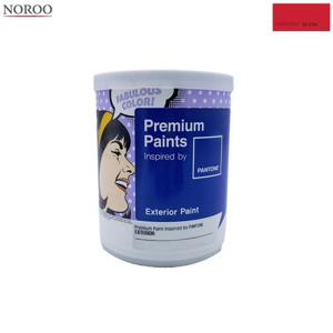 [알티피아]팬톤 외부용 무광 수성 페인트 1L 빨강18-1763