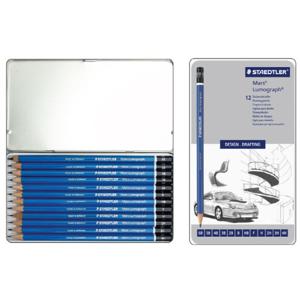 [스테들러] 마스루모그라프 미술제도연필 12개 세트(여러가지심) (타)