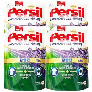 [헨켈] 퍼실 라벤더젤 리필 듀얼 2.1Lx4개_