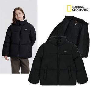 [백화점]내셔널지오그래픽키즈 K254UDW020 198 남여공용 레이만 덕다운 겨울 블랙 숏패딩점퍼 170딜