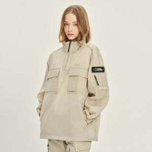 내셔널지오그래픽 N231UFT941 디머 우븐 스탠에리 아노락 BEIGE