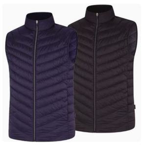 [콜핑]LD18 남성 겨울 초경량 덕다운 퀄팅 하프넥 이너베스트 KUV7620M