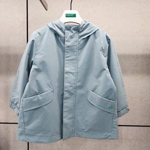베네통키즈 sh06 바람막이 후드점퍼 민트 QAJP05341