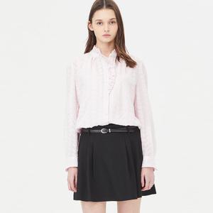 [시슬리] 로르샤 레이스 셔링 블라우스_SAWS10411VO