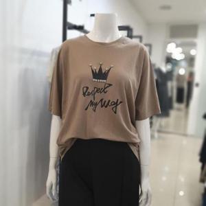 아니베에프 세이브존01 큐빗장식티셔츠 A37WTS510