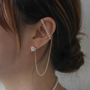 크롤러 후크 ver.2 스틱 하트 귀걸이