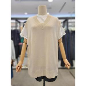 르샵 세이브존03 르샵 브이넥 오버핏 롱 니트 베스트 AGL2F16KVT02011AG