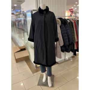 [화이트호스]밍크위즐전판털코트 W244801