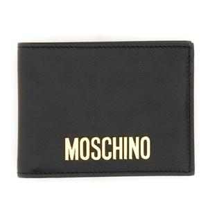 모스키노 컴팩트 레더 로고 지갑 81318001 3555