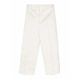 [THOM BROWNE] 라프리마 여성 캐주얼 테이퍼드 팬츠 FTR014A03788100 화이트 /8