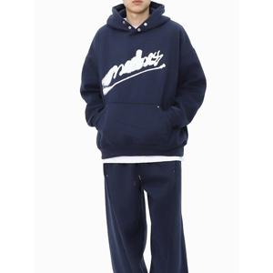 [빌리버스] 남성 기모 프린팅 후드티 셋업 헤비 겨울 조거팬츠 세트 BWY003