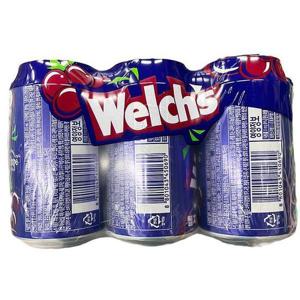[에이알비티] [웰치스] 웰치 그레이프맛 (355mlX6개) 45236