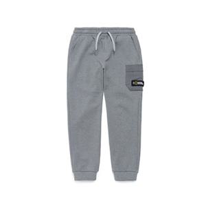 내셔널지오그래픽키즈 N214KPT250 우븐배색 스트레치 팬츠 MGREY