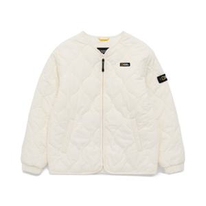 내셔널지오그래픽 키즈 K241UPD010 카라리스 패딩 점퍼 IVORY