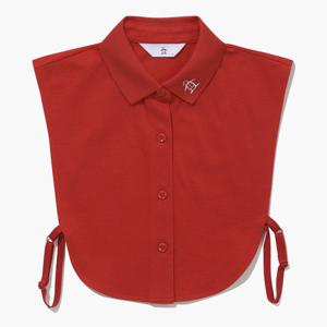 여성 시그니처 디키 (페이크 카라) 레드(MQ122LIN12)