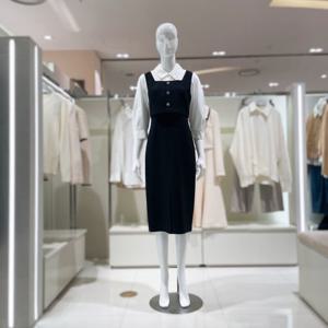 [비지트인뉴욕] 셔츠뷔스티에원피스 VB3OP10