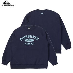 [퀵실버] 그래픽 크루넥 맨투맨 QF21LT071_NVY