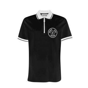 베르사체 폴로 티셔츠 77GAGT03 CJ01T899 Black