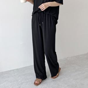 [리빌모아]여자 쿨링 허리밴딩 와이드 데일리 바지 SDW-PTS-SSD2