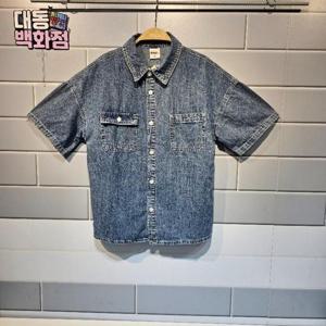 유솔대동백화점 DP01 UNI  데님 반팔 셔츠 ULYC25423