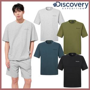 [디스커버리] 25SS/여름 신상 남성 프레시벤트 트레이닝 반팔티셔츠 DMTR65053-GSAN