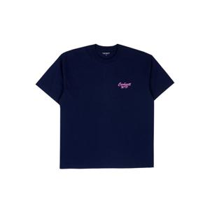 칼하트 프렌드쉽 반팔 코튼 티셔츠 BLUE I033641 2AUXX
