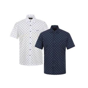 인디안 세이브존02 올오버 프린트 반팔 셔츠 MITNS4M2416