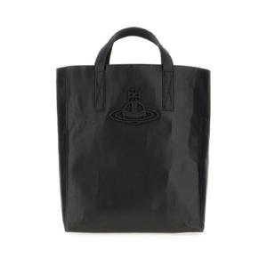 비비안웨스트우드 사라 ORB 로고 미디엄 토트백 1996412