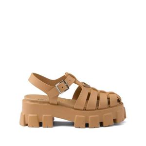 프라다 모놀리스 플랫폼 샌들 55mm 1X853MFDD553LKK