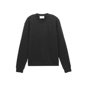 아미 스몰 하트 로고 톤온톤 스웨트셔츠 블랙 USW003-730-001