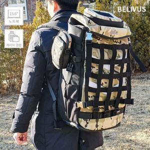 빌리버스 남자 백팩 BJI272 노트북 15.6 캐리어 결합 여행가방백팩