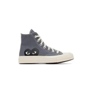 꼼데가르송 스니커즈 그레이 Converse 하프 하트 척 70 스니커즈 222246F127001