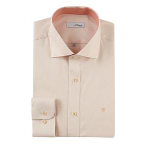 (듀퐁)25년 SS 신상 -SE5SM21LS318SBG(베이지)- 슬림핏 카라배색 스트레치 긴팔셔츠