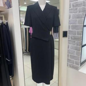 미센스MB45OPM107ZBK5 DP01 장식 H라인 원피스 MB45OPM107ZBK5