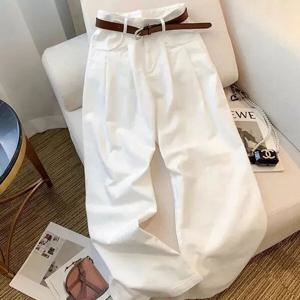 [베나프]러셀 핀턱 코튼 와이드팬츠_BJ2LP003