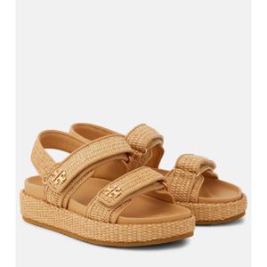 토리버치 Kira 라피아 샌들 P00939128