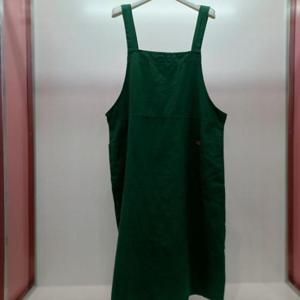 Latium HC06 국내생산 H라인 멜빵 스즈키 주머니 미그넘 린넨 원피스 T2523op31G