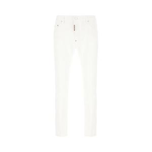 디스퀘어드2 스트레이트 팬츠 S74LB1743S39781 100 WHITE