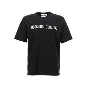 모스키노 반팔 티셔츠 070370411555 Black