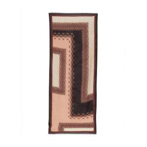 Etro 페이즐리 프린트 헤진 밑단 스카프 1D0679105 8000 TP944444489