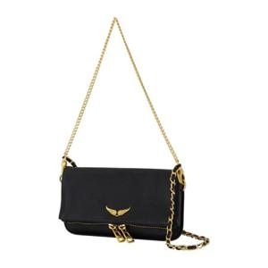 쟈딕앤볼테르 락 나노 체인 숄더백 LWBA03975 005 BLACK GOLD