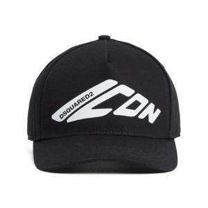 디스퀘어드2 로고 프린트 베이스볼 캡 모자 BCM088805C00001