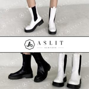 [애슬릿] 여자 둥근코 미들 밴드 앵클 부츠